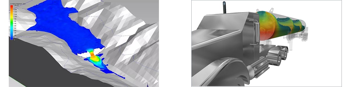 Autodesk CFD. Моделювання вільної течії рідини 