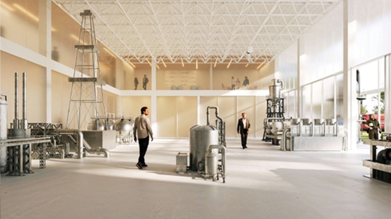 Візуалізація інтер’єру корпусу Івано-Франківського національного технічного університету нафти і газу